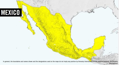 Karte Mexico